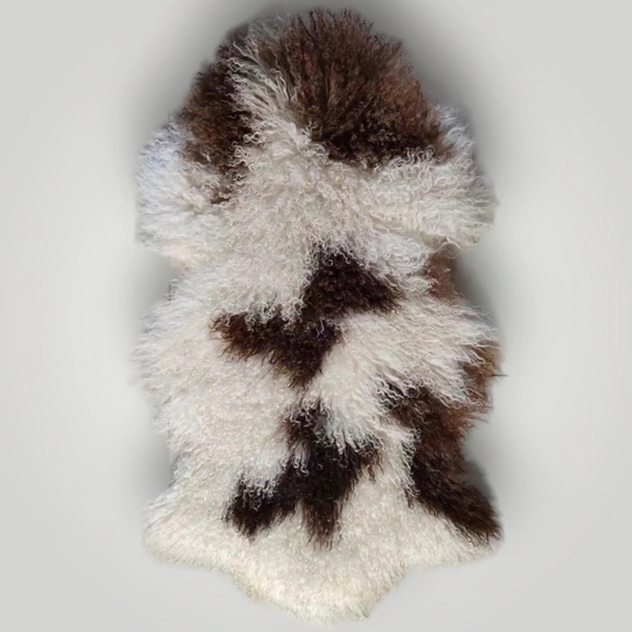 MUST HAVE! Luxury Tibet Mongolian Sheepskin Decorative Throw or Warming Blanket - Picture 13 of 16